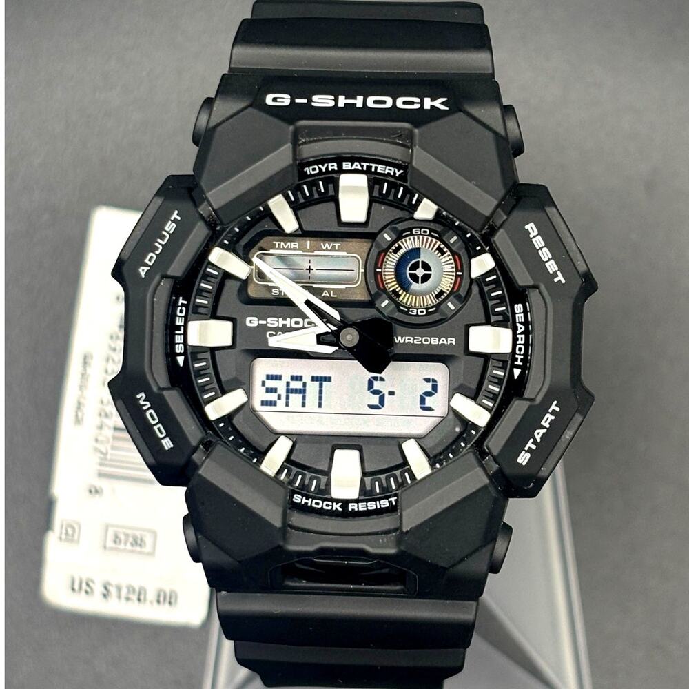 Casio G-Shock GA010-1A Carbon Core Guard Analog Digital 200M Men's Watch NIBWT